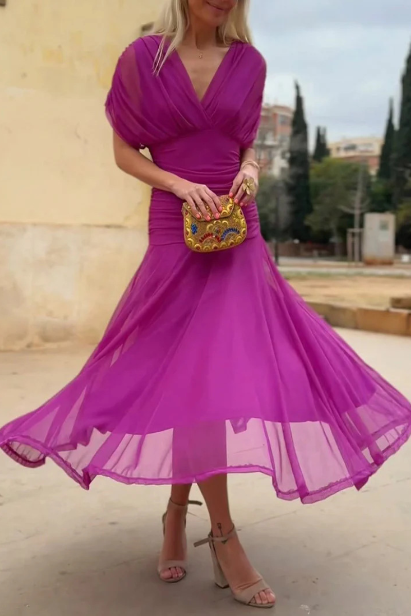 Yalena™ | Elegante vestito maxi floreale