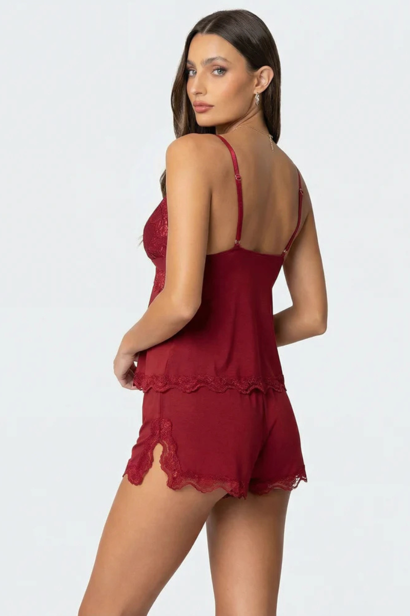 Meya™ | Set da Notte Elegante in Pizzo
