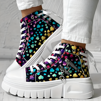 Elin™ | Sneakers Alte Ortopediche in Denim