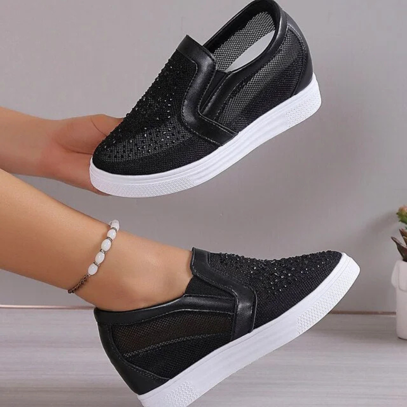 Nadja™ | Sneakers di Cristallo alla Moda per Donne
