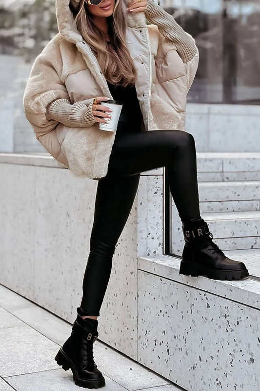 Lina™ | Giacca in Teddy Oversize