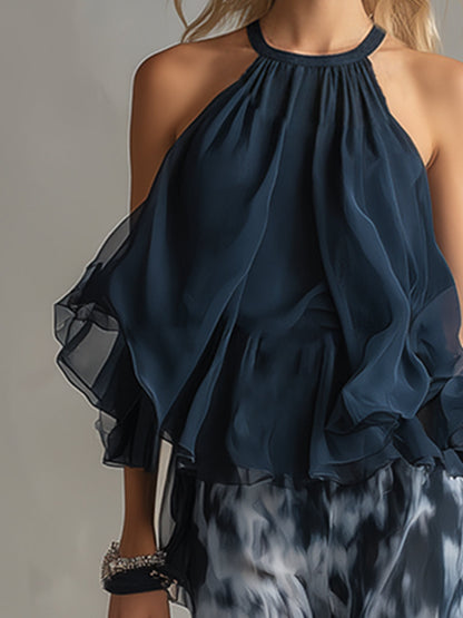 Serelle™ | Set Elegante con Pantaloni Ampi