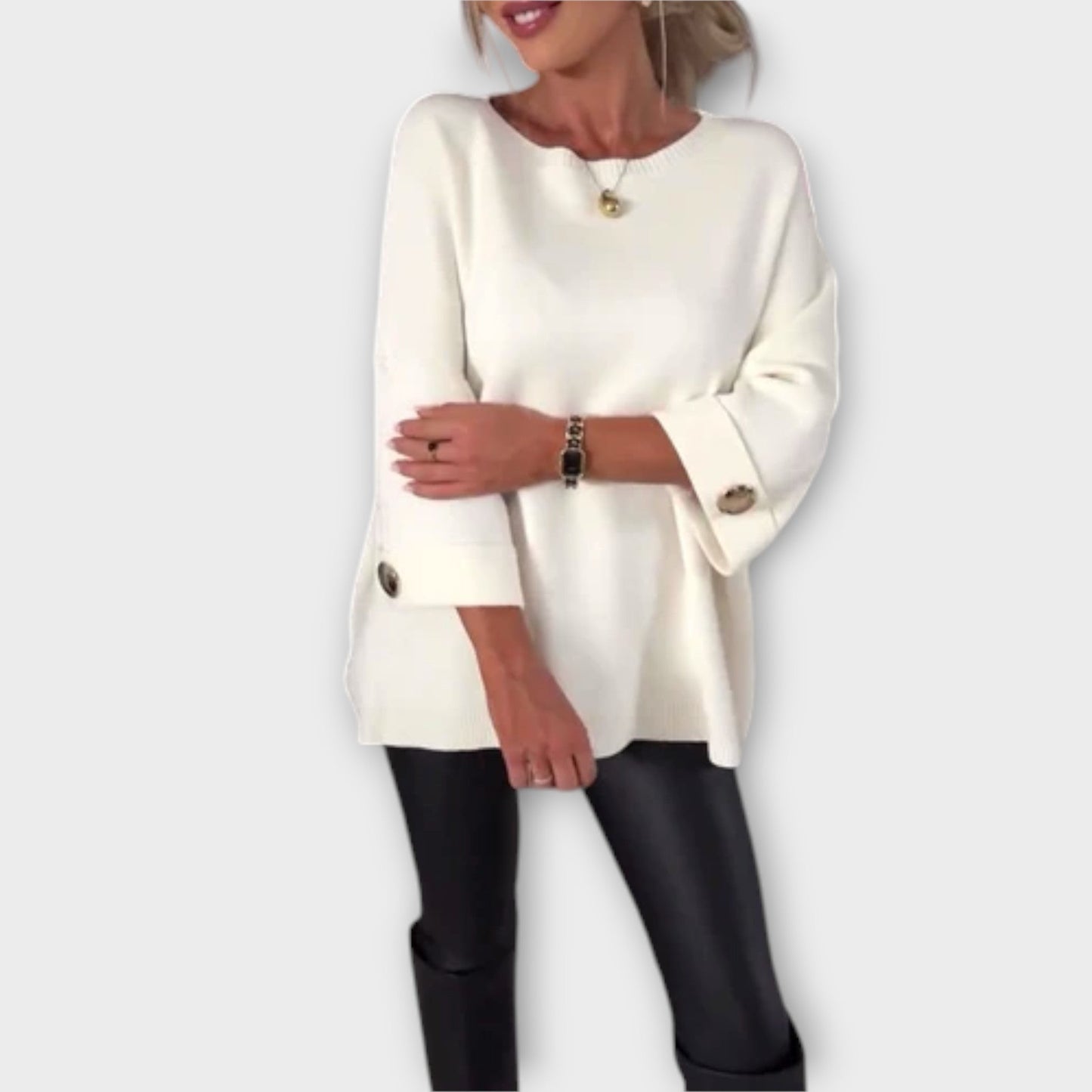 Elegante Maglione-Blusa