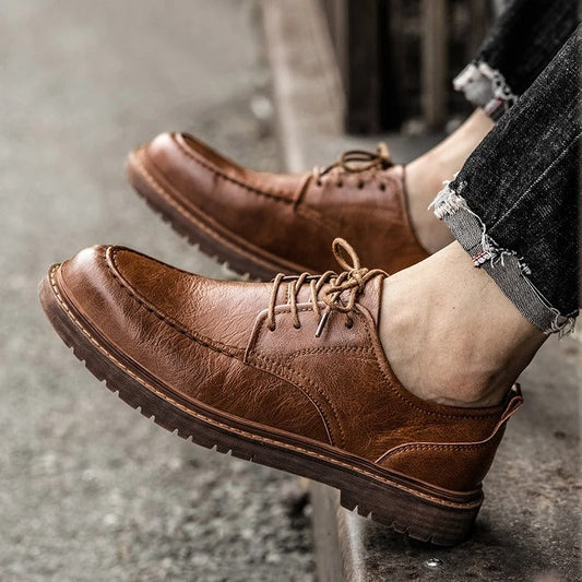 Scarpe Lowcut Westwell in Vera Pelle