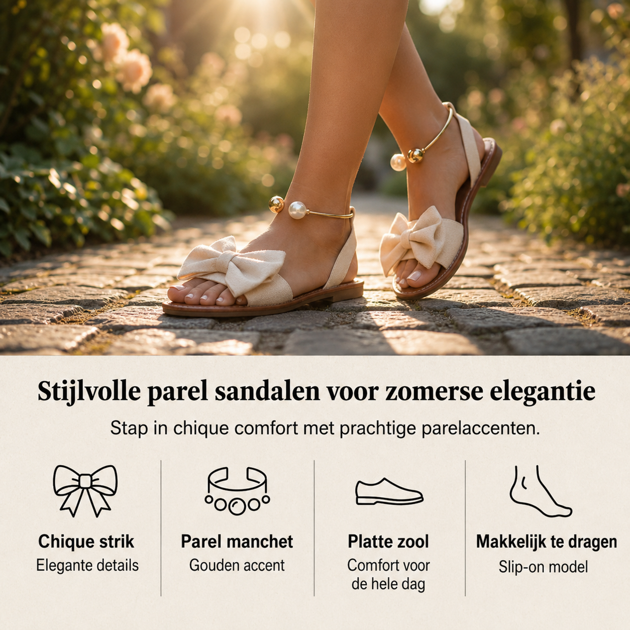 Esme™ | Sandali Eleganti con Anello