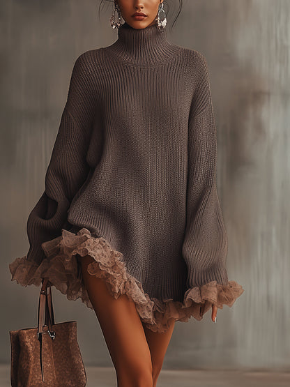 Bryn™ | Abito Trui Oversize con Rouches