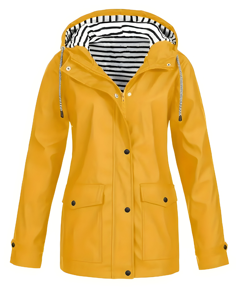 Tessa™ | Elegante Giacca Antivento e Impermeabile Autunnale