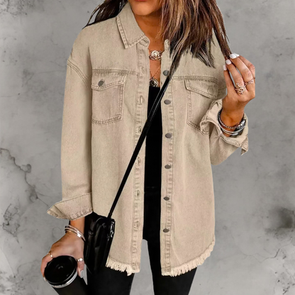 Kian™ | Giacca di Jeans Casual con Bottoni