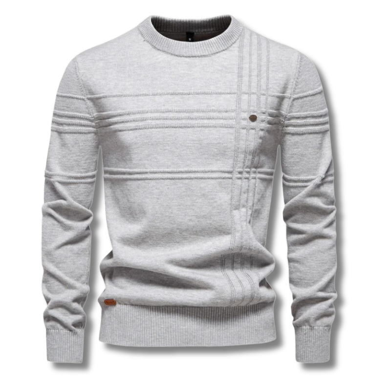 Mike™ | Maglione a coste moderno ed elegante