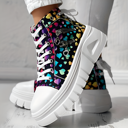 Elin™ | Sneakers Alte Ortopediche in Denim