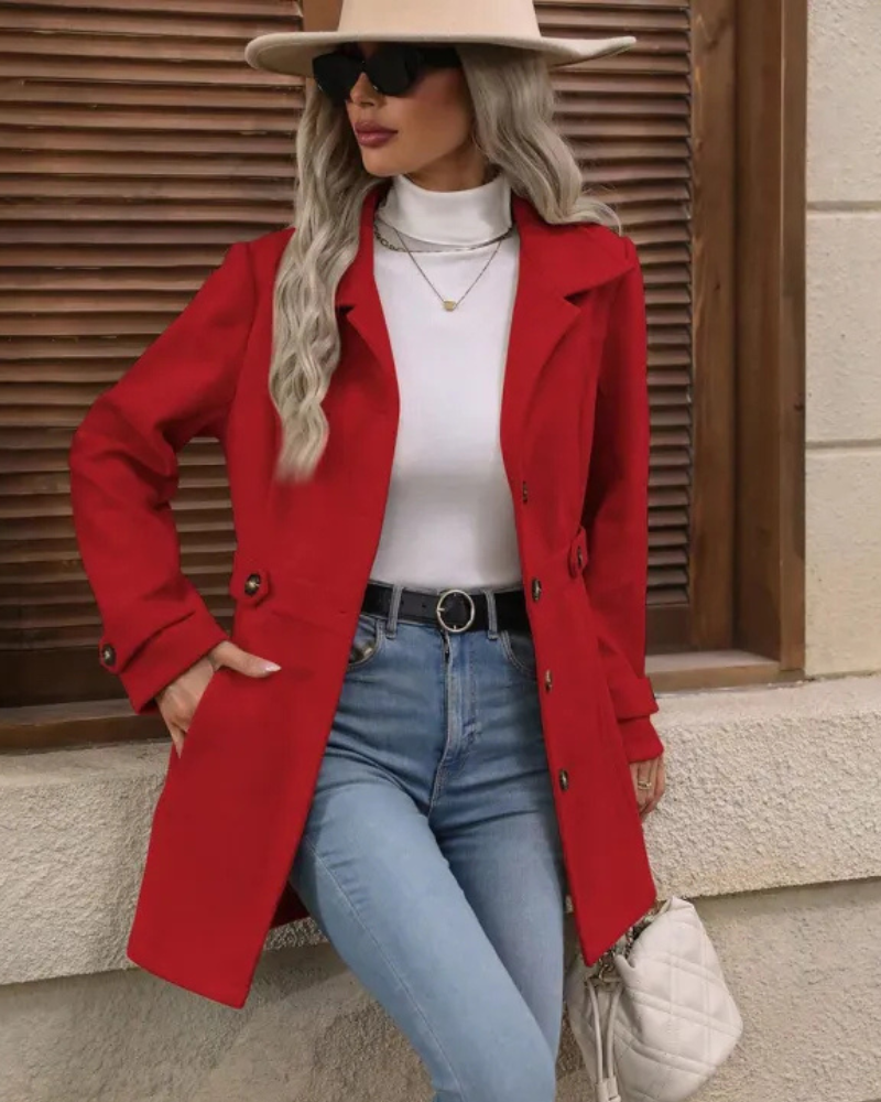 Elena™ | Elegante Cappotto Sottile