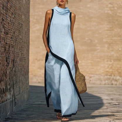 Jovanne™ | Elegante Set in Lino a Due Pezzi