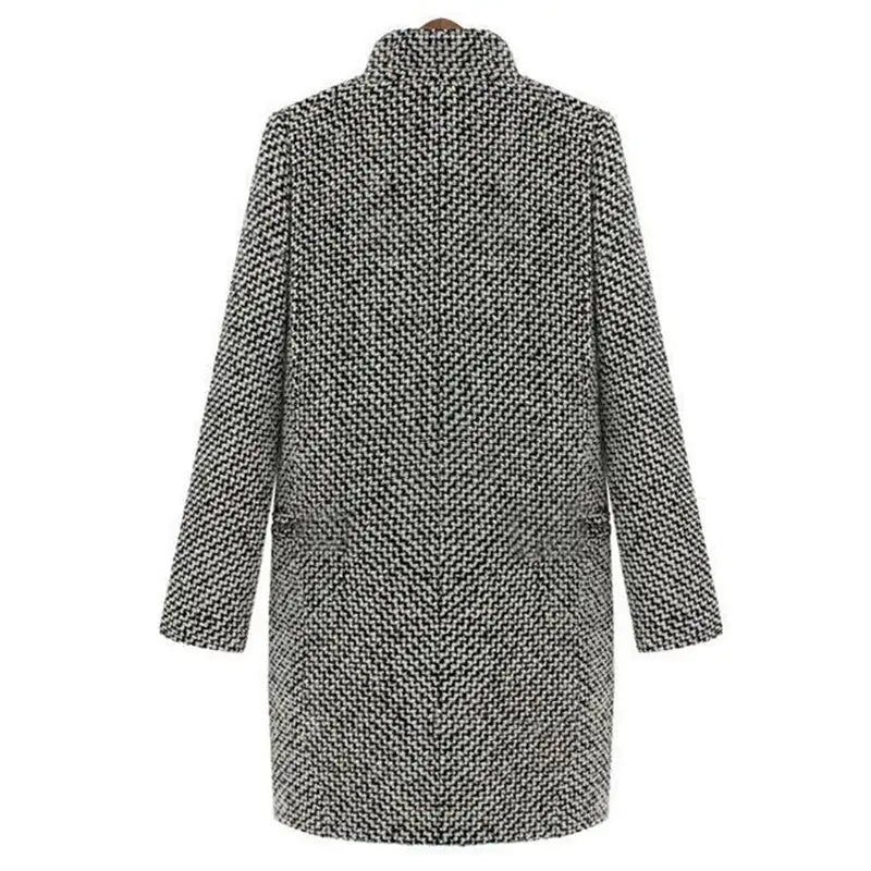 Delphine™ | Elegante cappotto lungo in lana