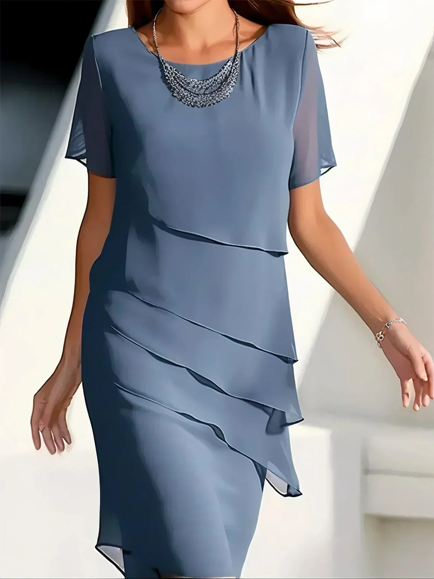 Sena™ | Elegante Abito Midi