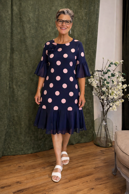 Ingrid™ | Abito Midi Elegante e Confortevole