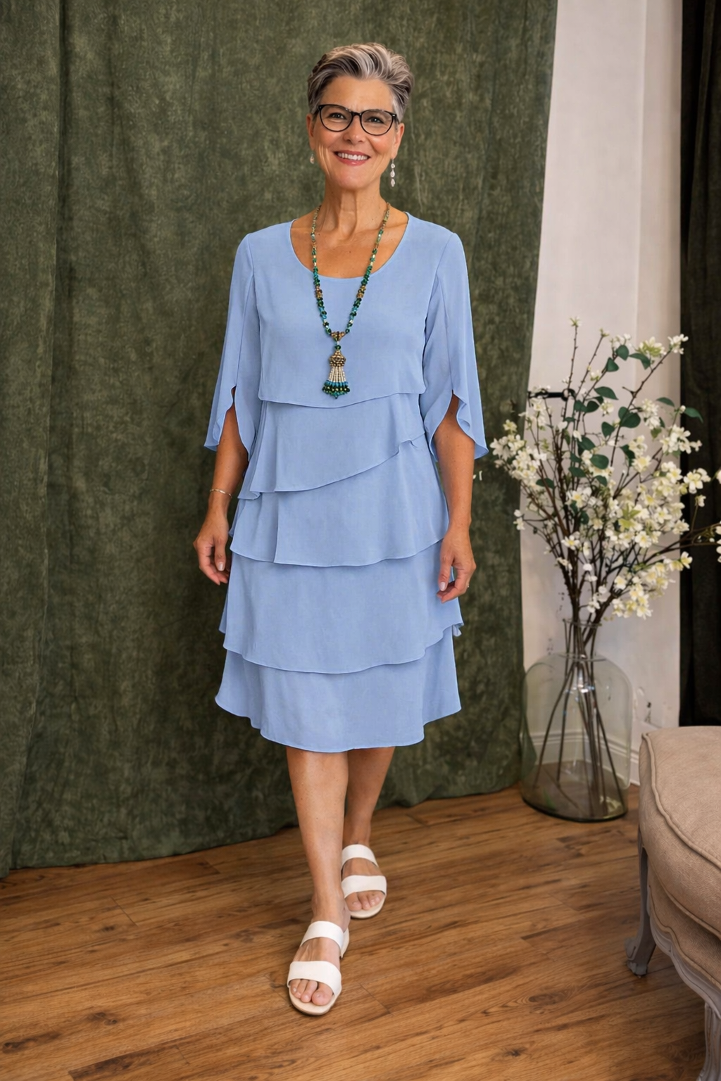 Ingrid™ | Elegante Mini Abito a Strati