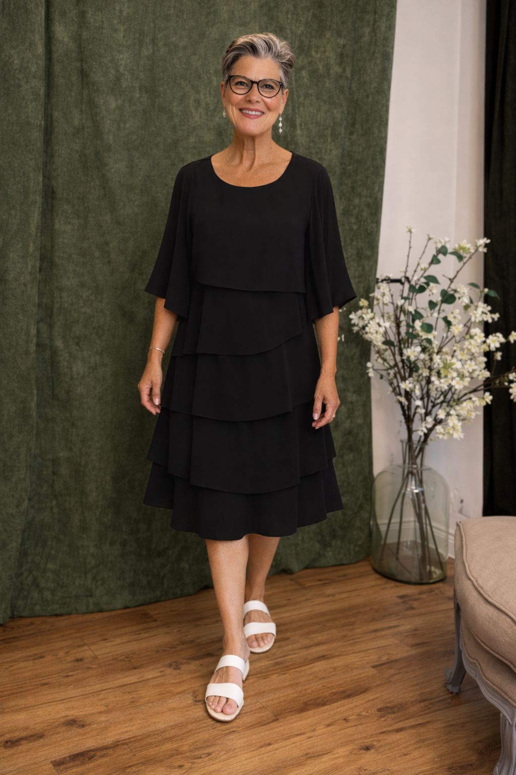 Ingrid™ | Elegante Mini Abito a Strati