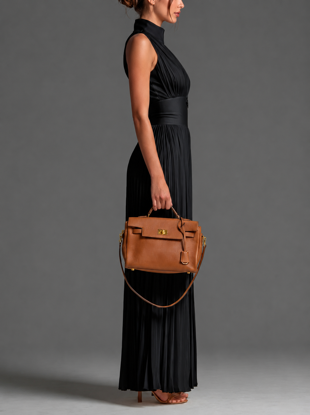 Elise™ | Salopette Chic con Collo Halter e Vita Alta