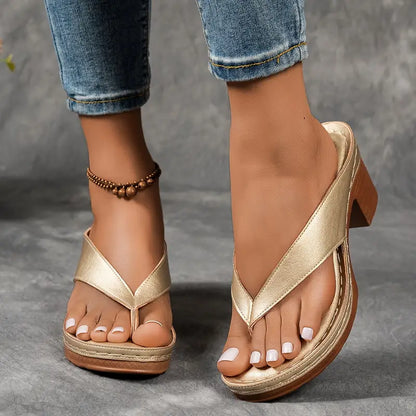 Nela™ | Eleganti Sandali Minimalisti con Tacco