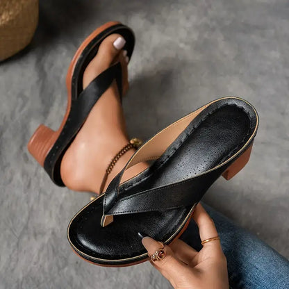 Nela™ | Eleganti Sandali Minimalisti con Tacco