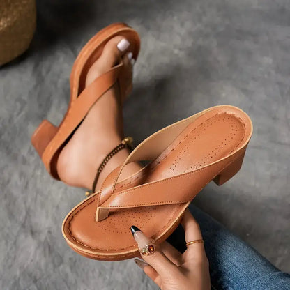 Nela™ | Eleganti Sandali Minimalisti con Tacco