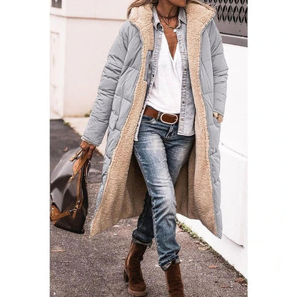 Dakota Cappotto Polare e da Tempo Libero con Cappuccio