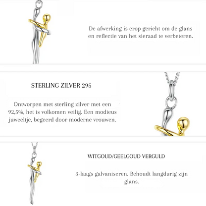 Lior™ | Collana simbolica dell'abbraccio d'amore