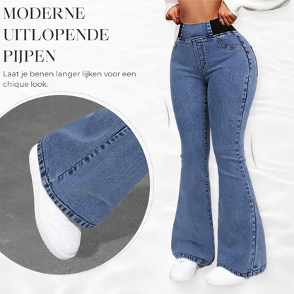 Tara™ | Jeans flare stretch moderni