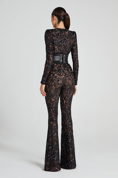 Serin™ | Elegante Jumpsuit con Paillettes