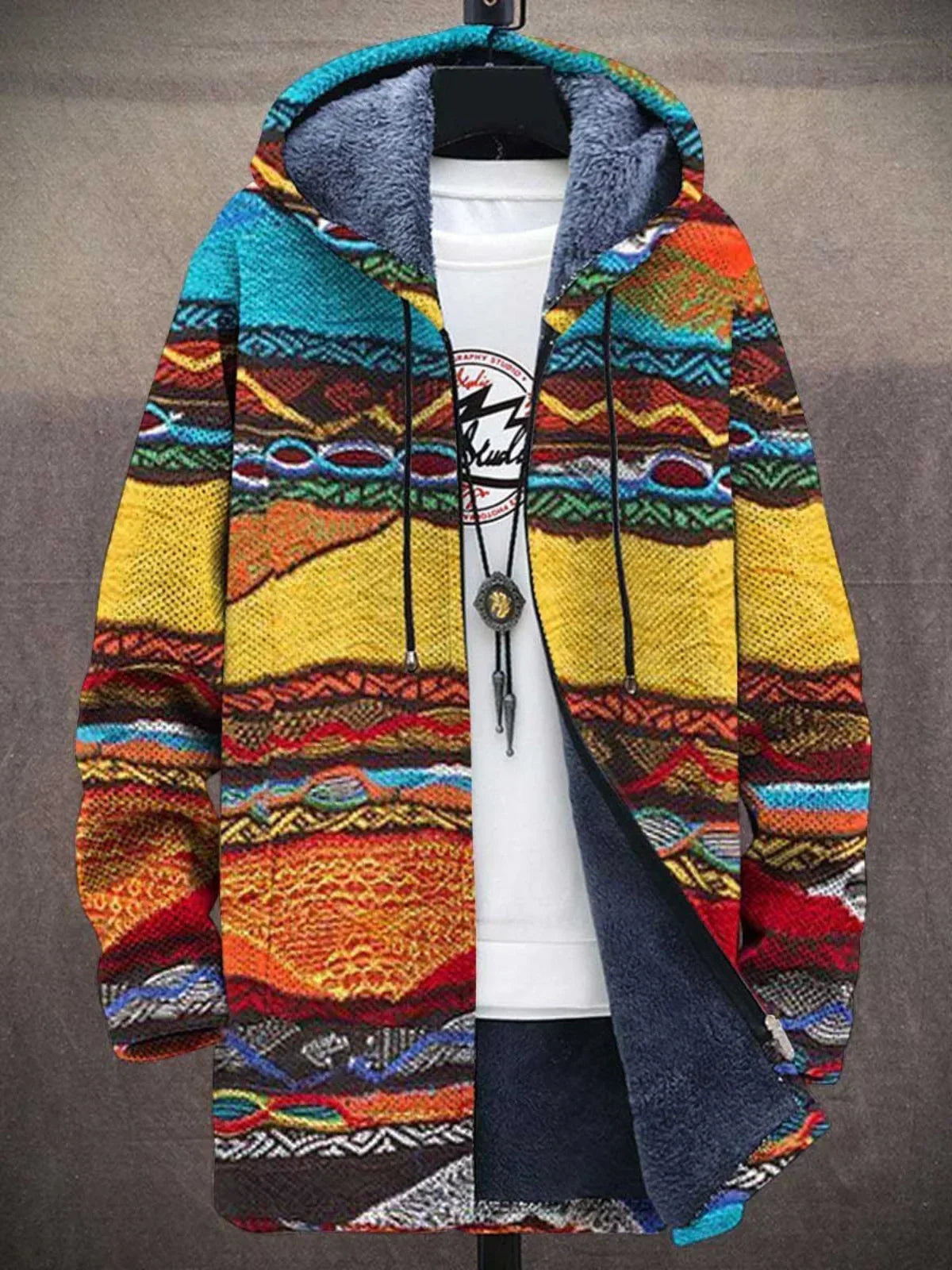 Elouera™ | Cardigan Lussuoso con Ispirazione Artistica