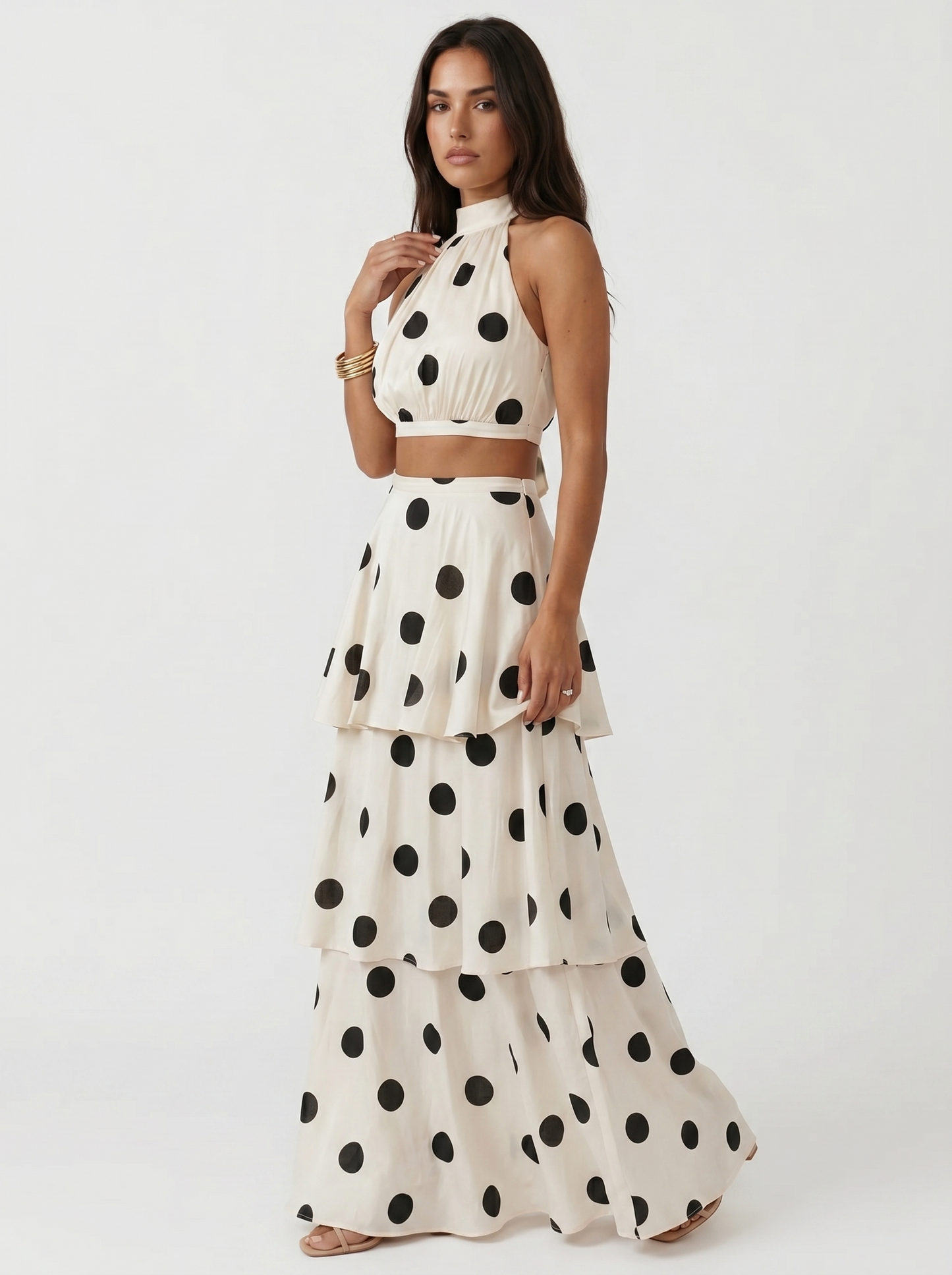 Nora™ | Elegante Set a Pois a Strati