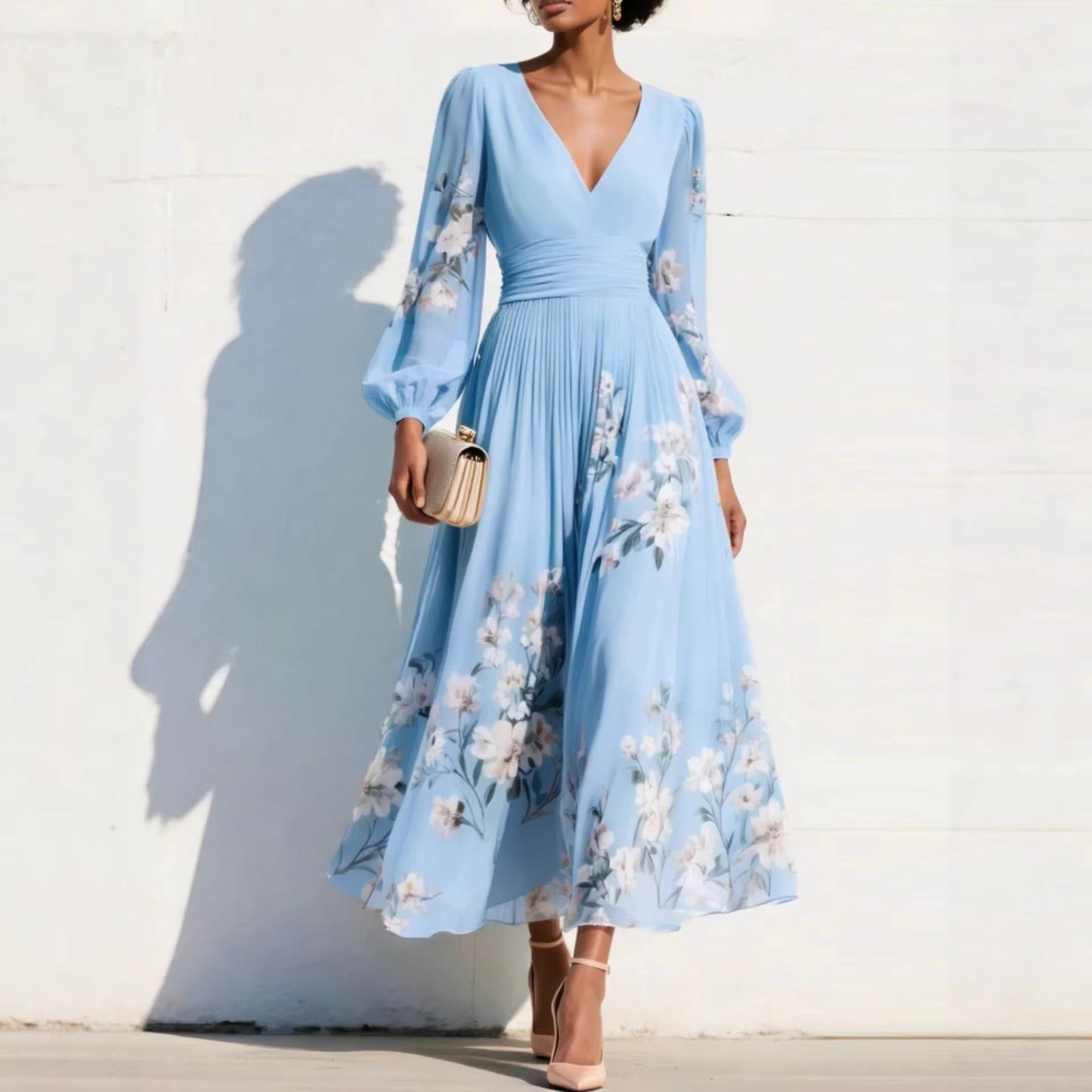 Lotte™ | Abito Midi Elegante e Fluttuante