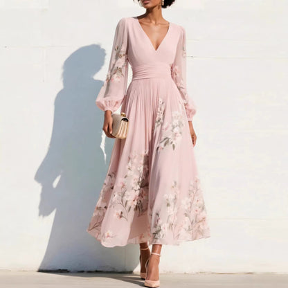 Lotte™ | Abito Midi Elegante e Fluttuante
