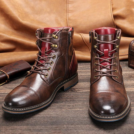 Ethan | Stivali Oxford fatti a mano