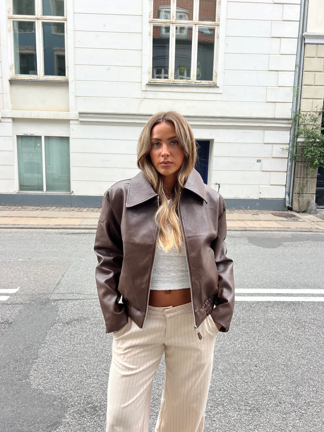 Mila™ | Giacca in Pelle