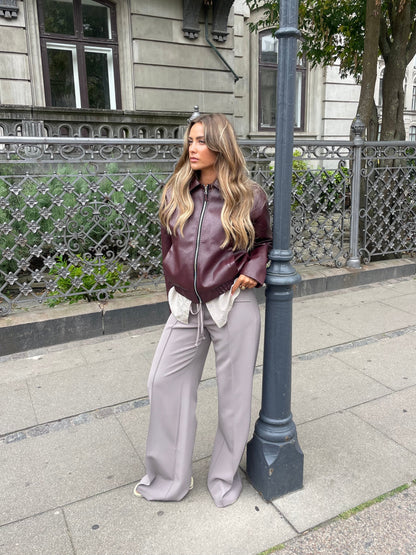 Mila™ | Giacca in Pelle