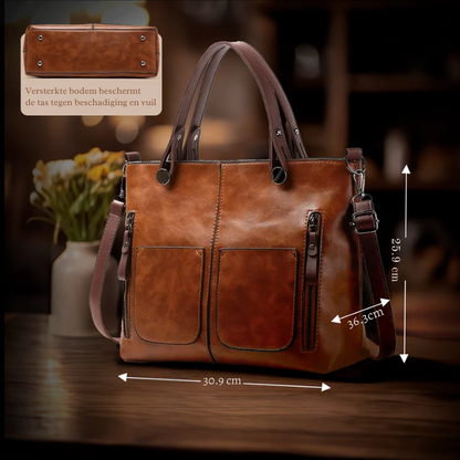 L'eleganza senza tempo di Ilse | Borsa a spalla in pelle vegana