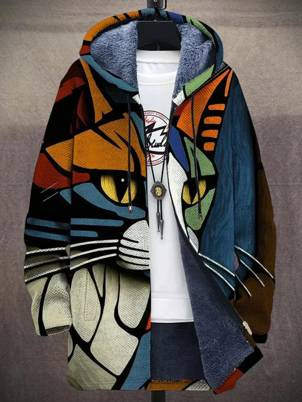 Jindalee™ | Cardigan Lussuoso con Ispirazione Artistica