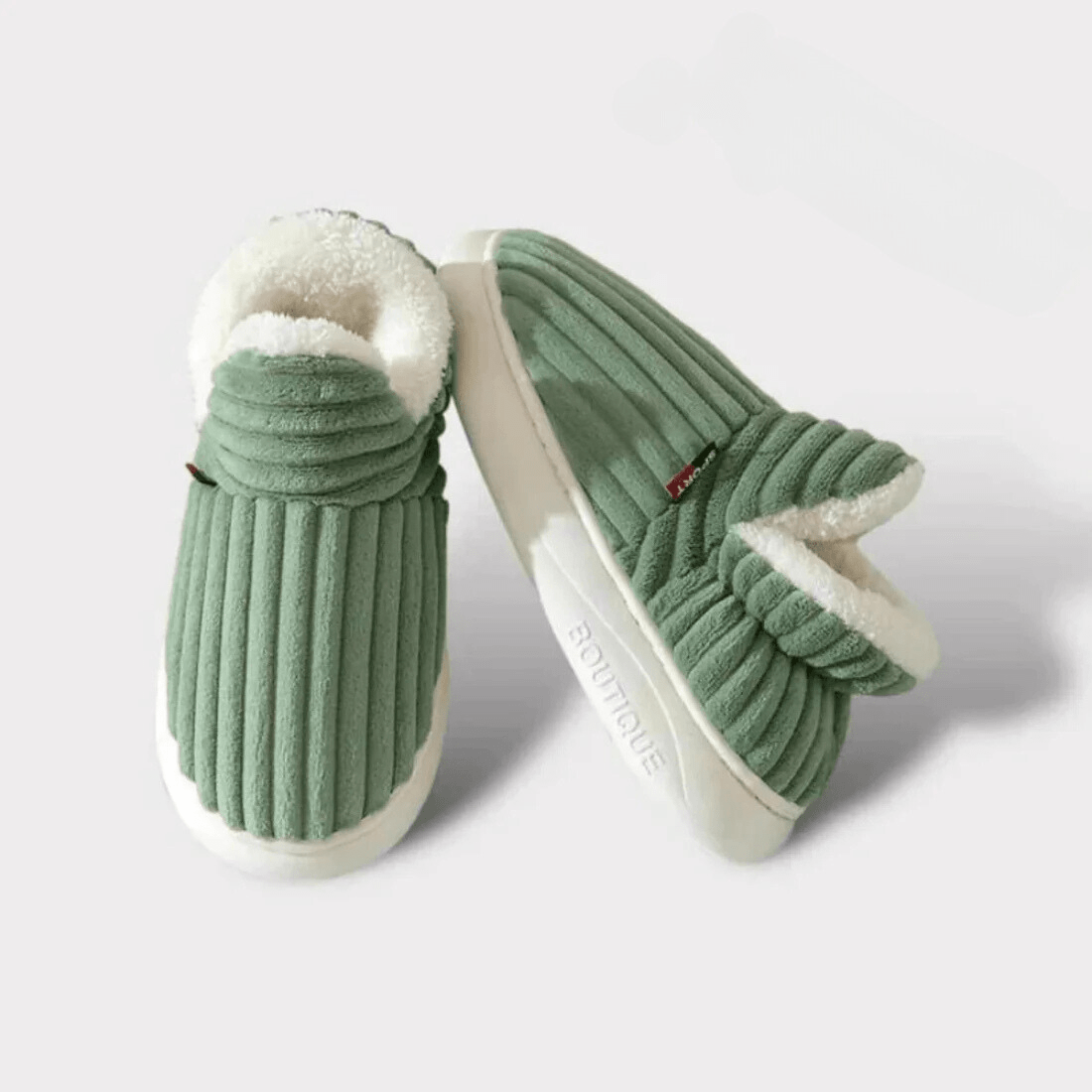 SnuggleStep™ | Pantofole unisex in peluche antiscivolo