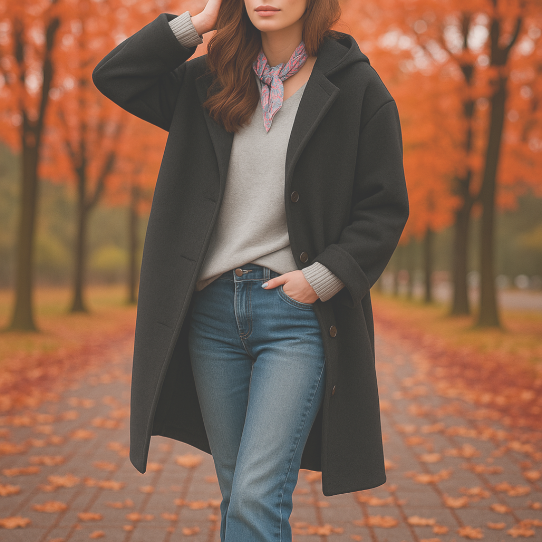 Liora™ | Giacca oversized in lana accogliente