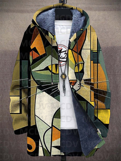 Lowanna™ | Cardigan di Lusso con Ispirazione Artistica