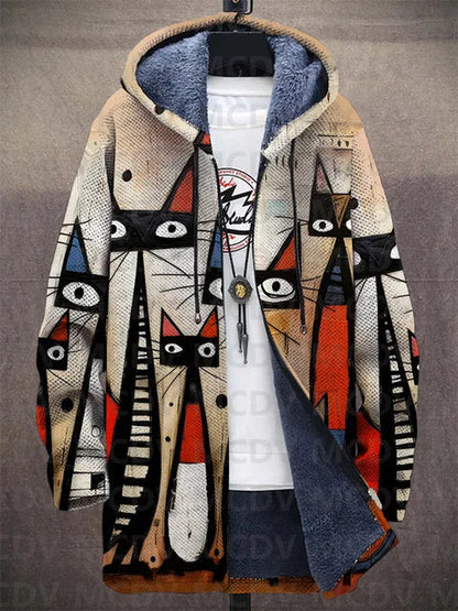 Lowanna™ | Cardigan di Lusso con Ispirazione Artistica