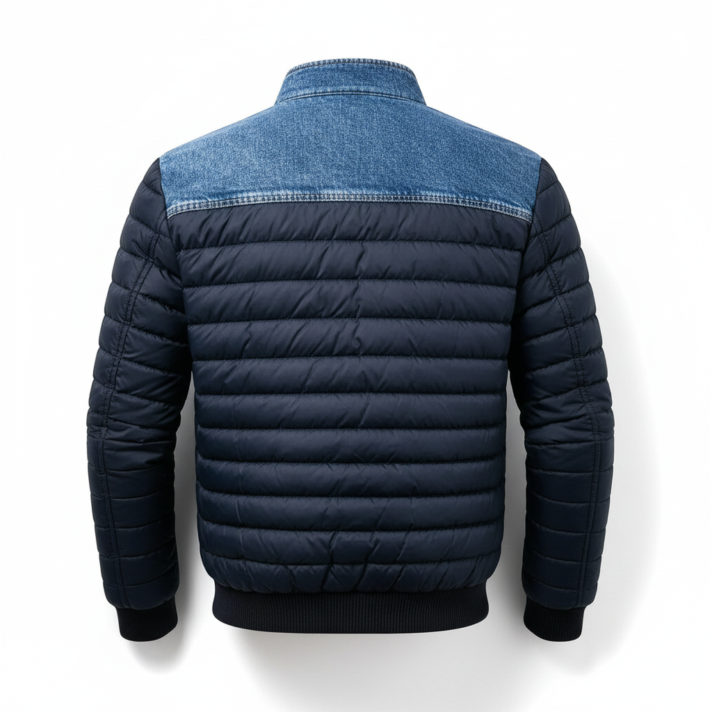 Jori™ | Giacca in Denim Imbottita e Stilosa