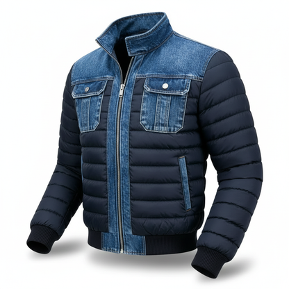 Jori™ | Giacca in Denim Imbottita e Stilosa
