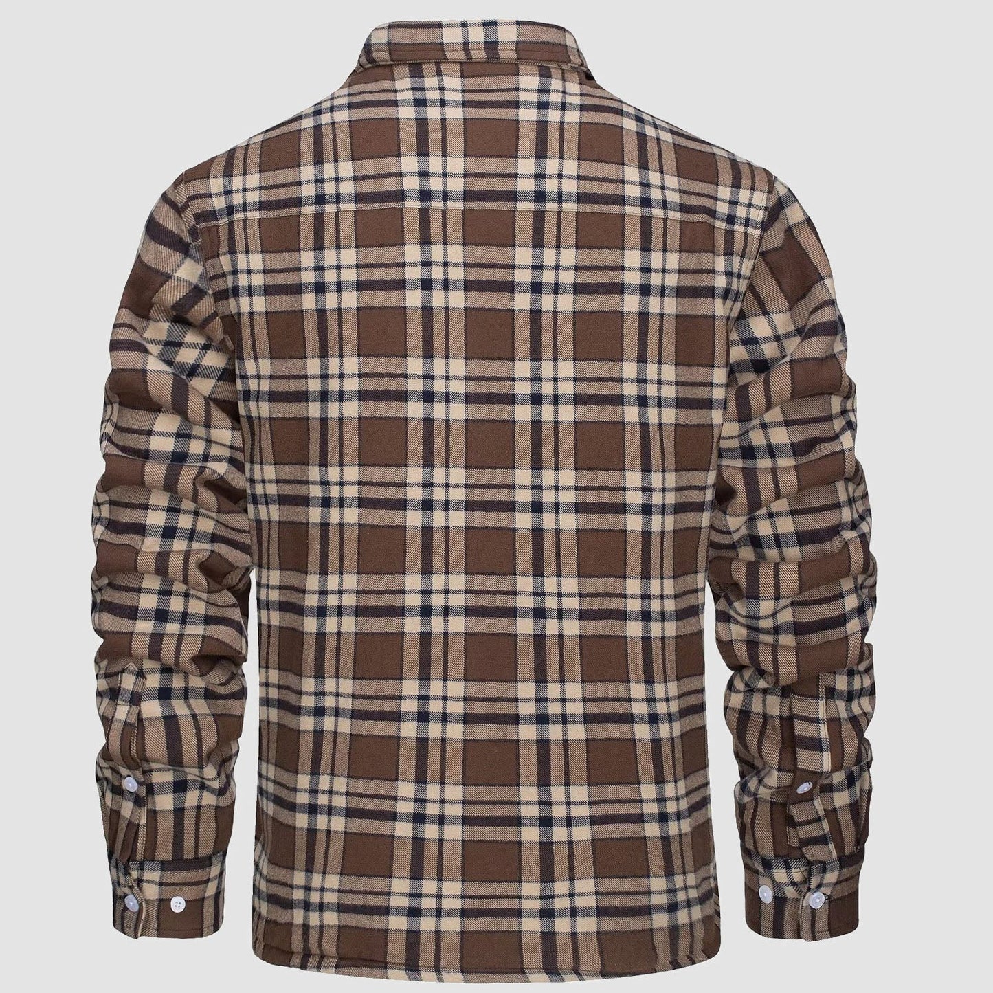 Arvid™ | Giacca camicia a quadri foderata