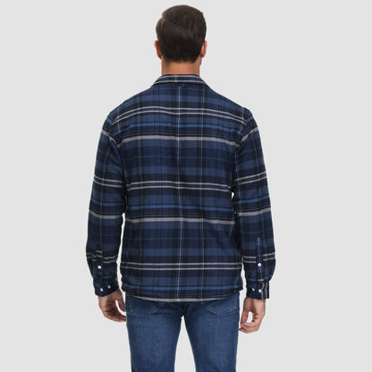 Arvid™ | Giacca camicia a quadri foderata
