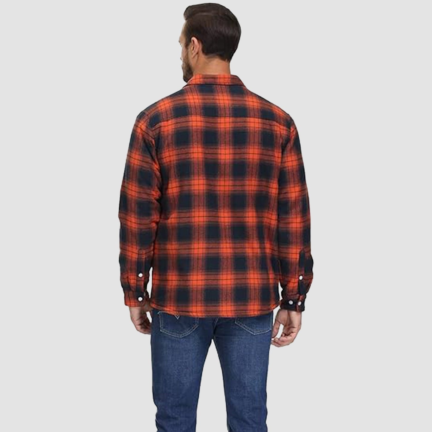 Arvid™ | Giacca camicia a quadri foderata