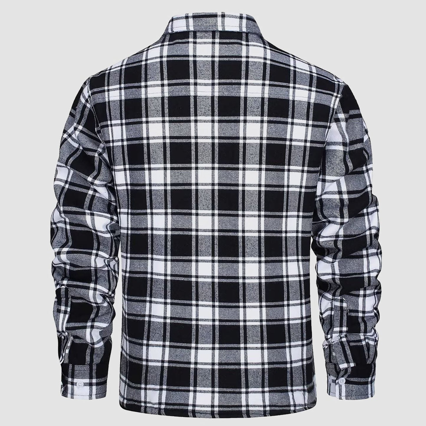 Arvid™ | Giacca camicia a quadri foderata