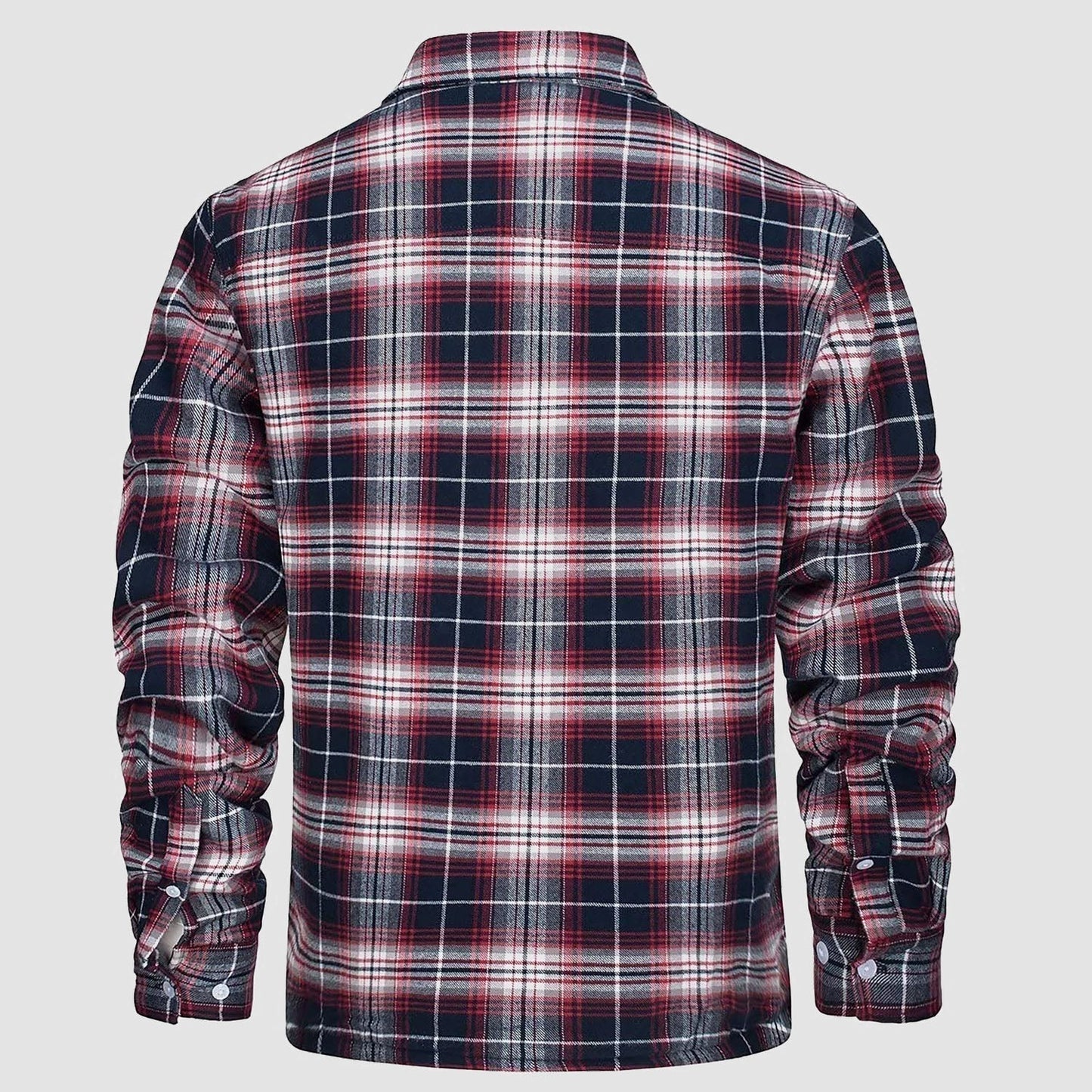 Arvid™ | Giacca camicia a quadri foderata