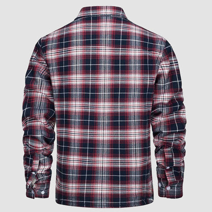 Arvid™ | Giacca camicia a quadri foderata